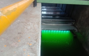 Jäteveden UV-desinfiointi kanavassa